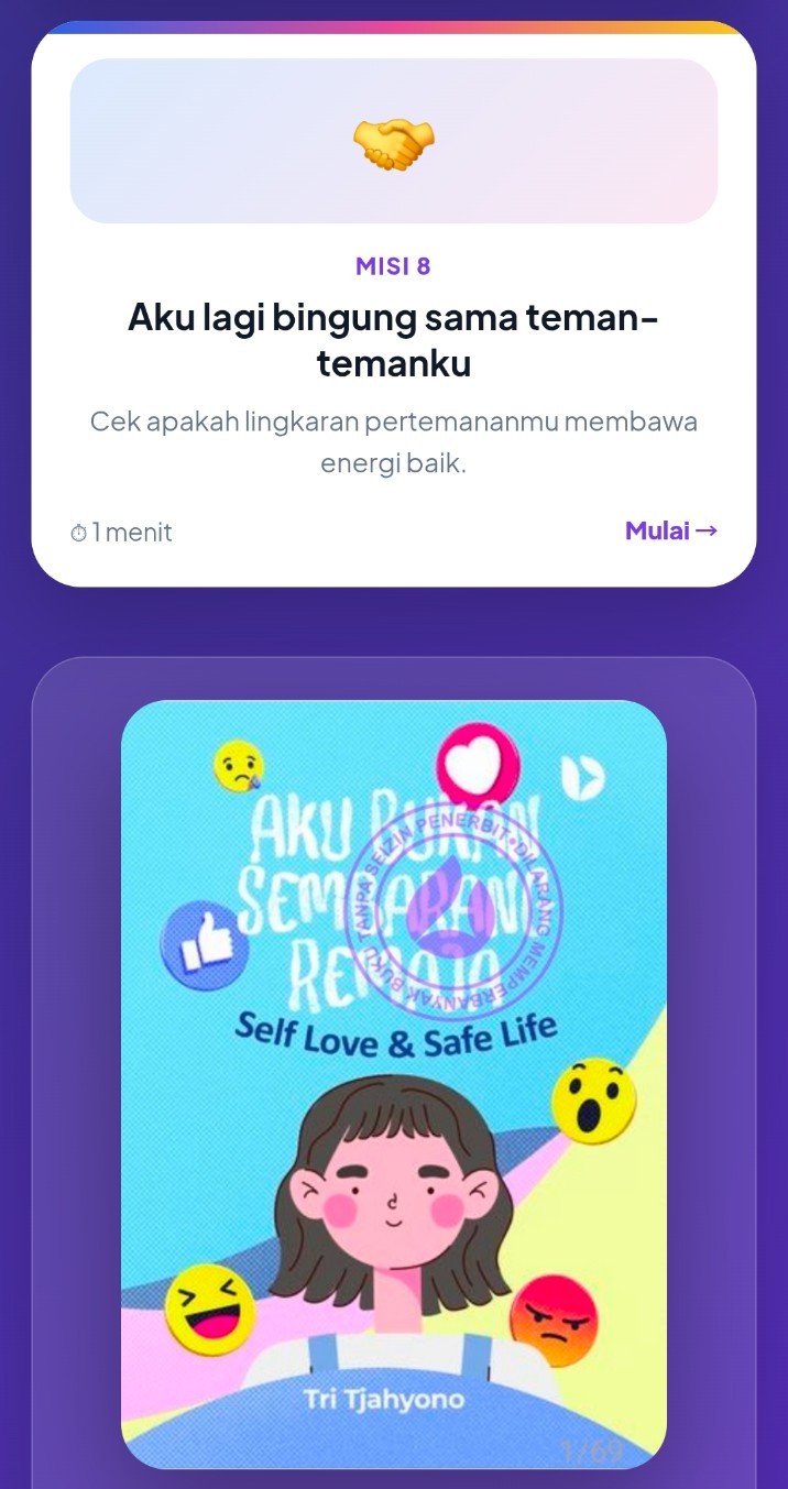 ABS Remaja — pengalaman digital reflektif